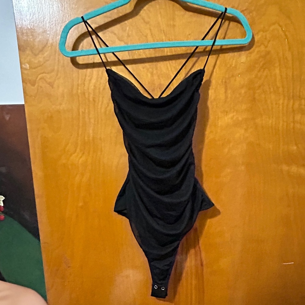Lace up bodysuit